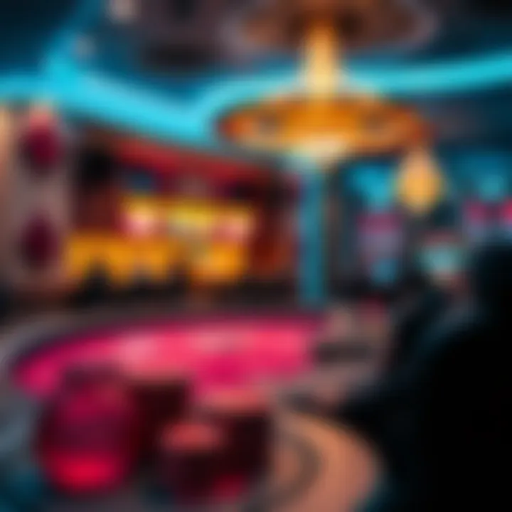 A serene environment representing online gaming experience