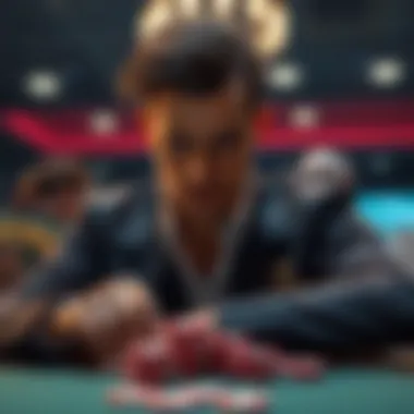 Psychological tactics in poker