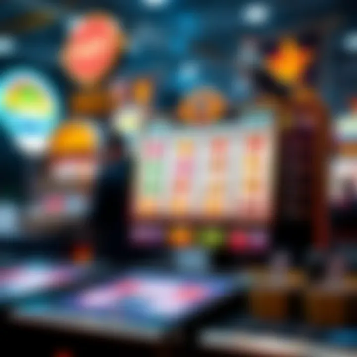 A visualization of payout structures and potential winnings