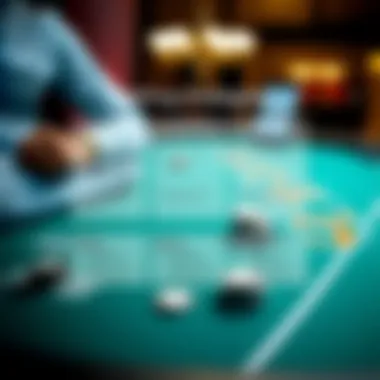 An illustrative chart displaying optimal betting strategies for Three Card Poker