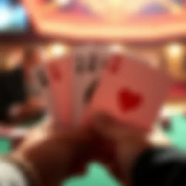 An example of winning poker hands in Three Card Poker