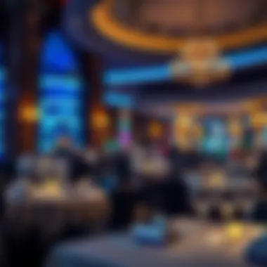 Gourmet dining experience at the resort