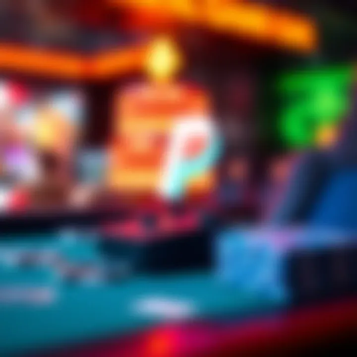 Visual representation of PayPal transactions in gaming