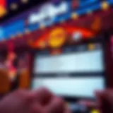User interface of the Hard Rock Casino account
