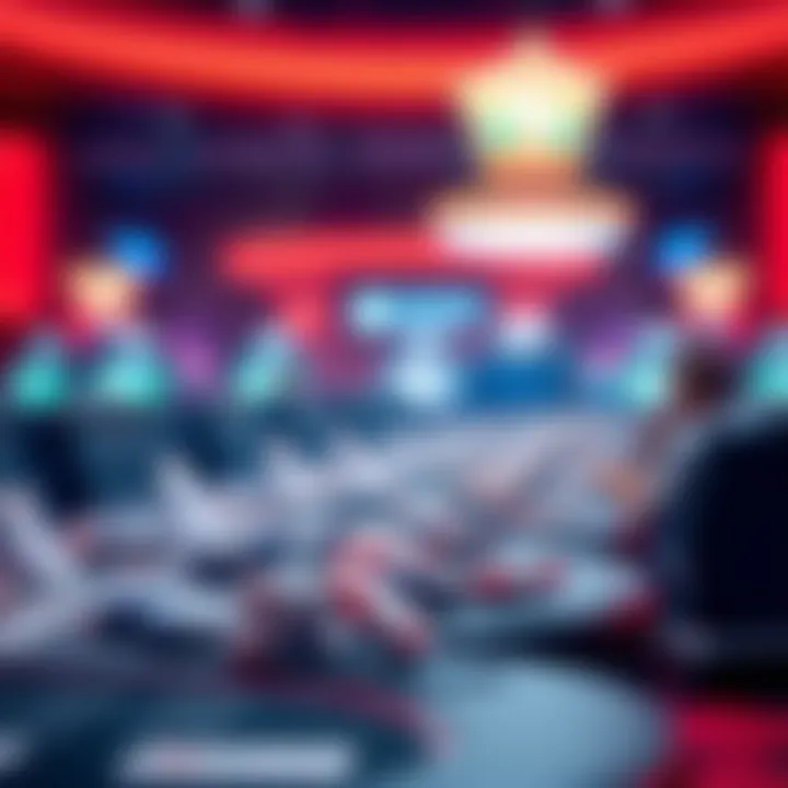 A conceptual graphic of strategic planning for lottery participation