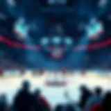 NHL Playoff Betting Odds Visualization Visual representation of NHL playoff betting odds