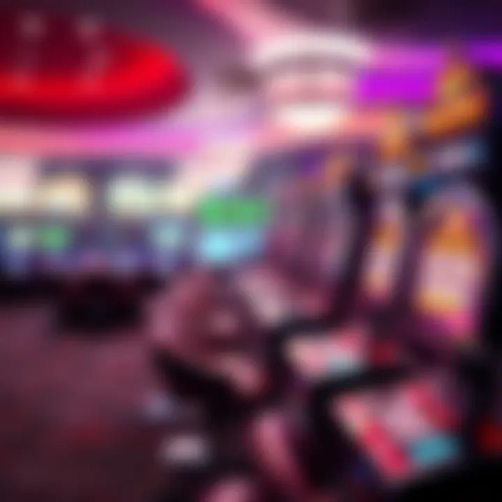 Visual of a serene gaming environment promoting responsible gaming practices