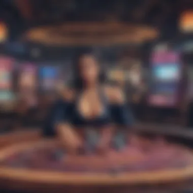 Popular Online Casino Games A vibrant selection of popular online casino games like slots and poker