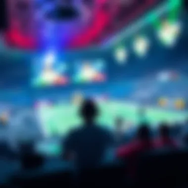 Visual representation of online sports betting