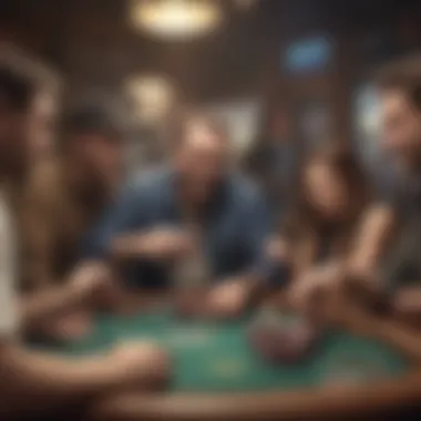 Community Interactions in Governor of Poker 3 Community interactions enhancing gameplay