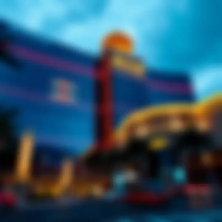 Corporate headquarters of MGM Las Vegas showcasing its architectural grandeur