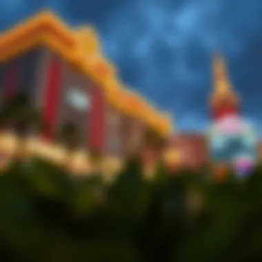 Visual representation of MGM Las Vegas's impact on the gambling industry