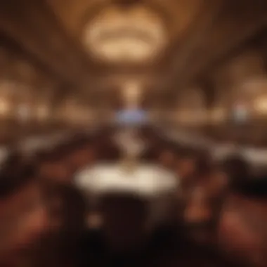 Dining Experience at Paris Casino Fine dining experience at one of the Paris Casino's elegant restaurants