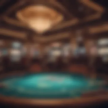 Gaming Floor at Paris Casino A vibrant gaming floor filled with diverse slot machines and table games