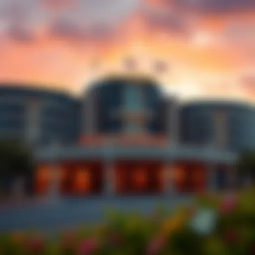 Architectural Elegance of Penn National Casino Exterior view of Penn National Casino showcasing its architectural design