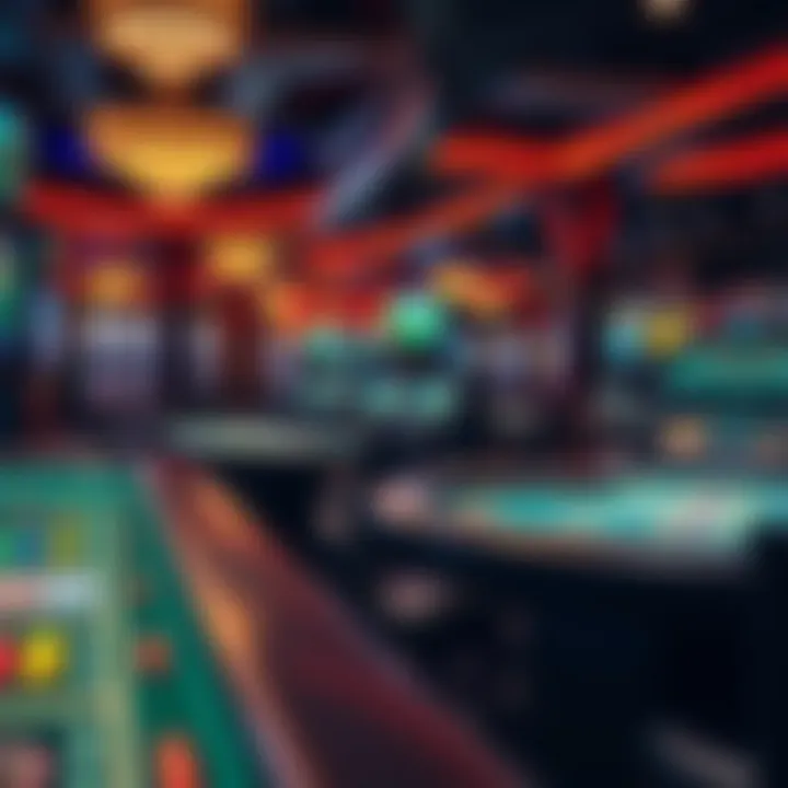 Gaming Tables at Philadelphia Park Casino Close-up of the gaming tables highlighting the variety of options available