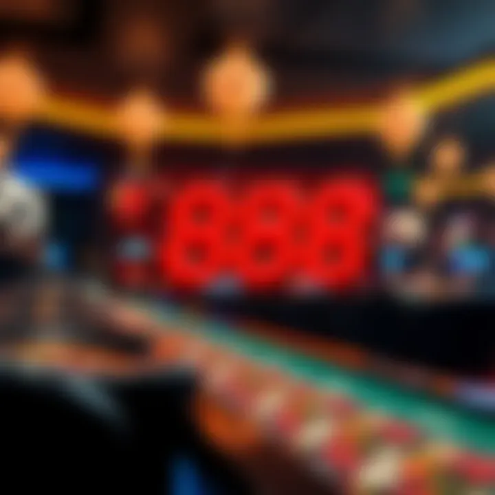 Showcasing various gaming options available at Planet 888 Casino