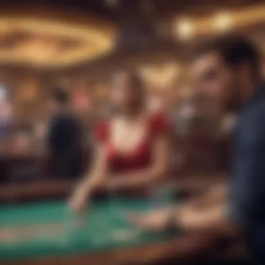 Player Engagement in Casino Environments An engaging scene of players immersed in casino gaming