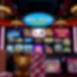 Elegant online casino interface showcasing a variety of games