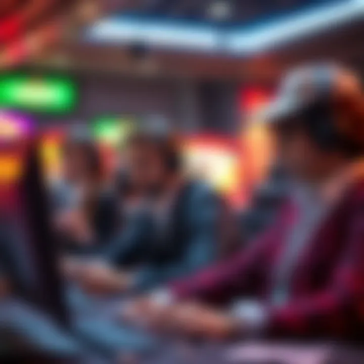 Customer support representatives assisting players