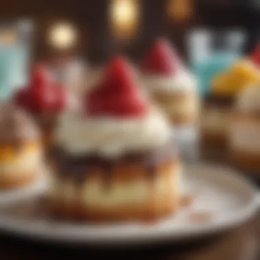 Tempting Dessert Choices to Indulge Delicious dessert selection at Rivers Casino
