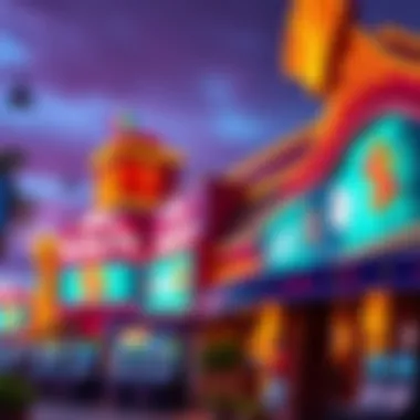 Promotional signage at Santa Fe Casino