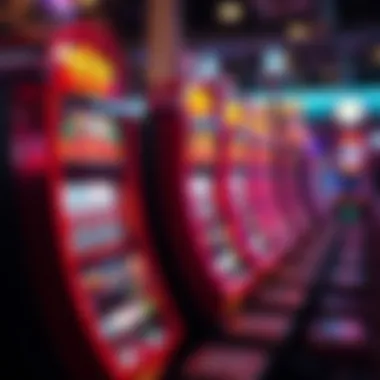 Artistic depiction of player strategies while enjoying slot machines