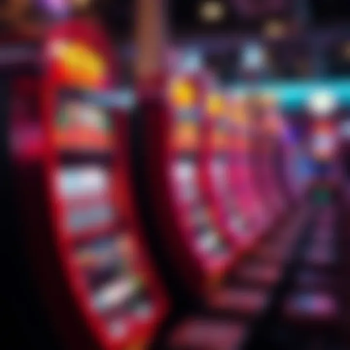 Artistic depiction of player strategies while enjoying slot machines