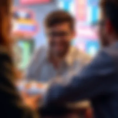 A depiction of community interactions within Slotomania