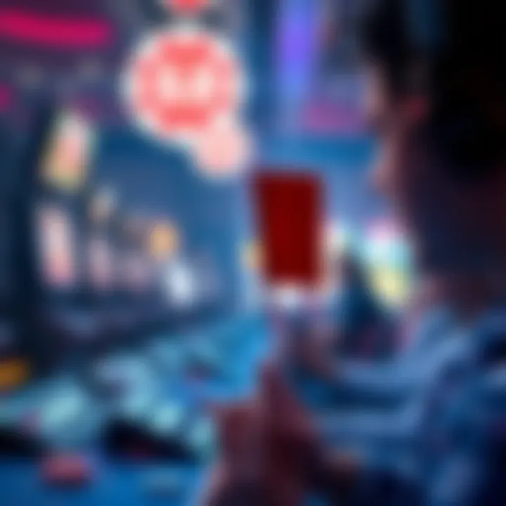 A visual representation of potential red flags in mobile gaming