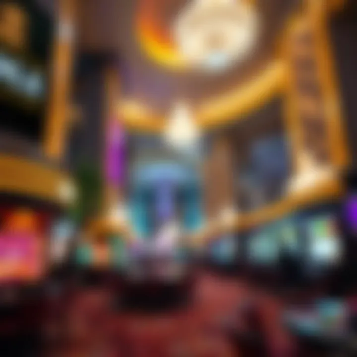 Engaging atmosphere of the Cosmopolitan casino