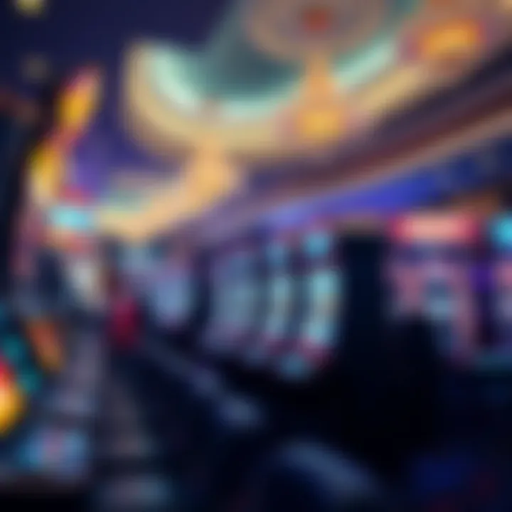 Luxurious gaming environment at Cosmopolitan