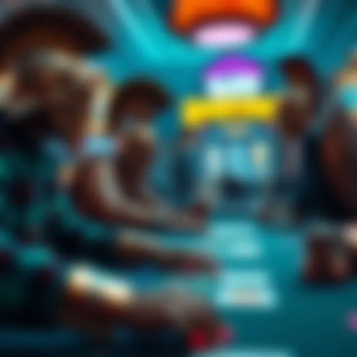 A strategic gameplay session illustrating player tactics within Spartan Slots