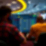 Overview of an online sports betting interface