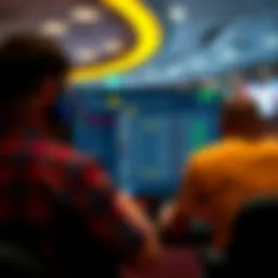 Overview of an online sports betting interface