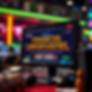 Computer screen displaying financial opportunities