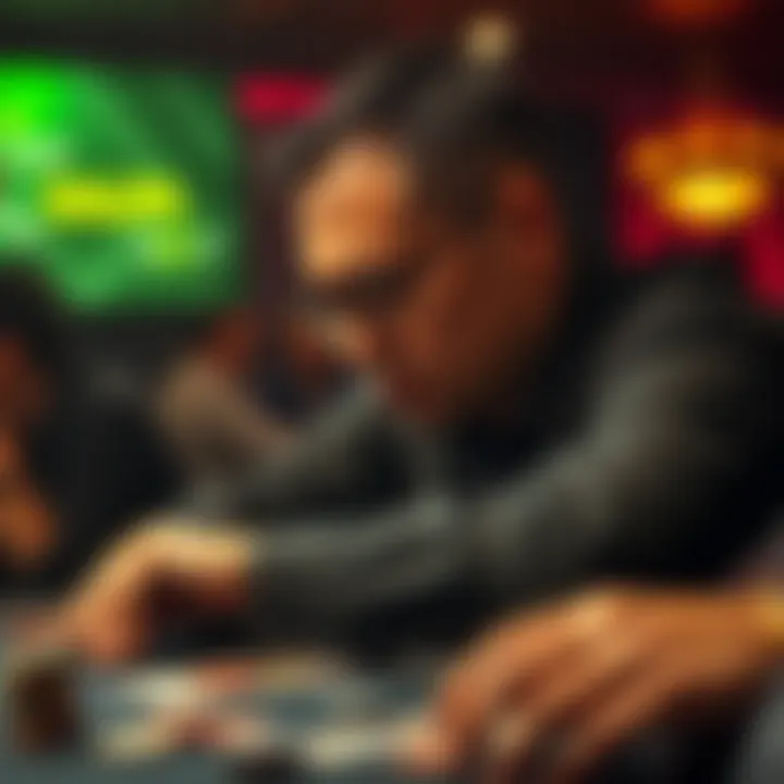 Psychological aspects influencing Texas Hold'em gameplay