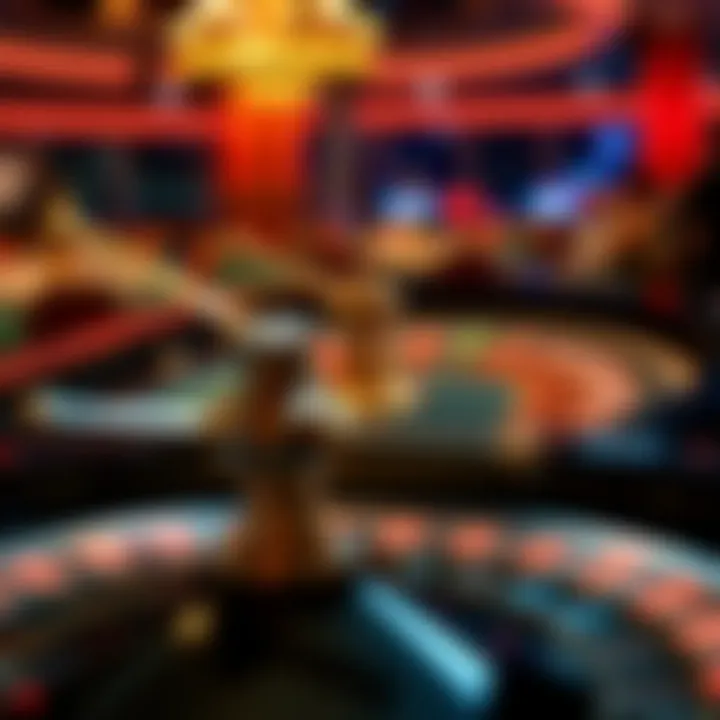 Psychological elements at play in a roulette game