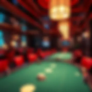 Exclusive poker room at The Crockford Las Vegas