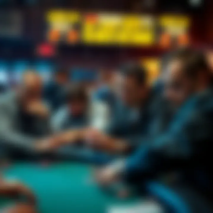 Group of Players Engaged in a Game Group of players engaged in a game