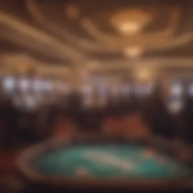 Safety Measures Implemented in Casinos A close-up of safety measures in place inside a casino
