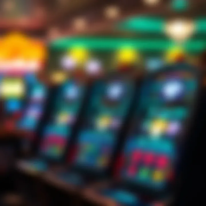 Visual representation of Triple Diamond slot machine gameplay