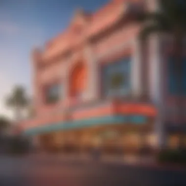 The Iconic Architecture of Tropicana Casino Exterior view of Tropicana Casino showcasing its iconic architecture