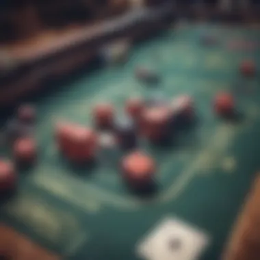 Engaging User Interface of Craps Games User interface showcasing game features and options