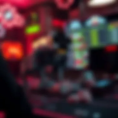 Visual representation of machine mechanics in poker