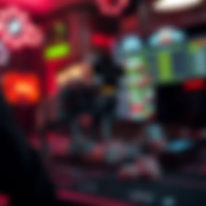 Visual representation of machine mechanics in poker