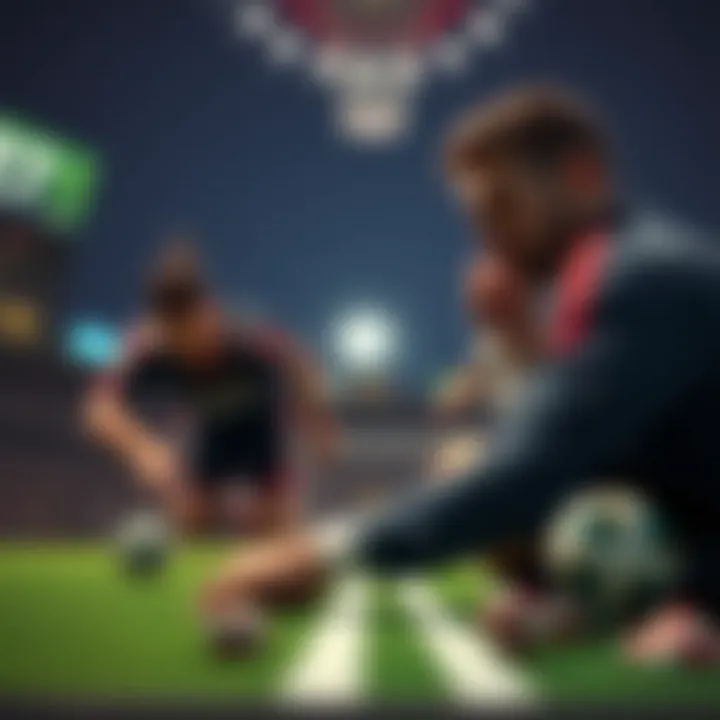 Illustration of betting strategies