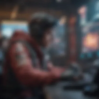 The Role of Technology in Esports Betting Visual representation of technology's role in esports betting
