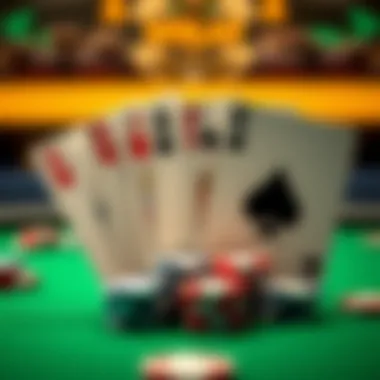 Different types of flush combinations in various poker games