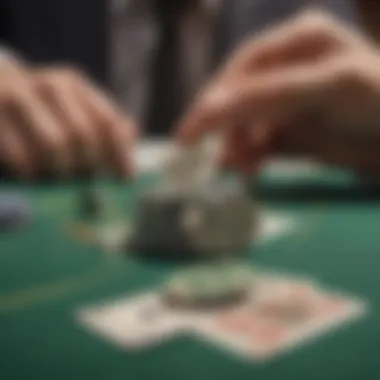 Chart explaining risk assessment in betting